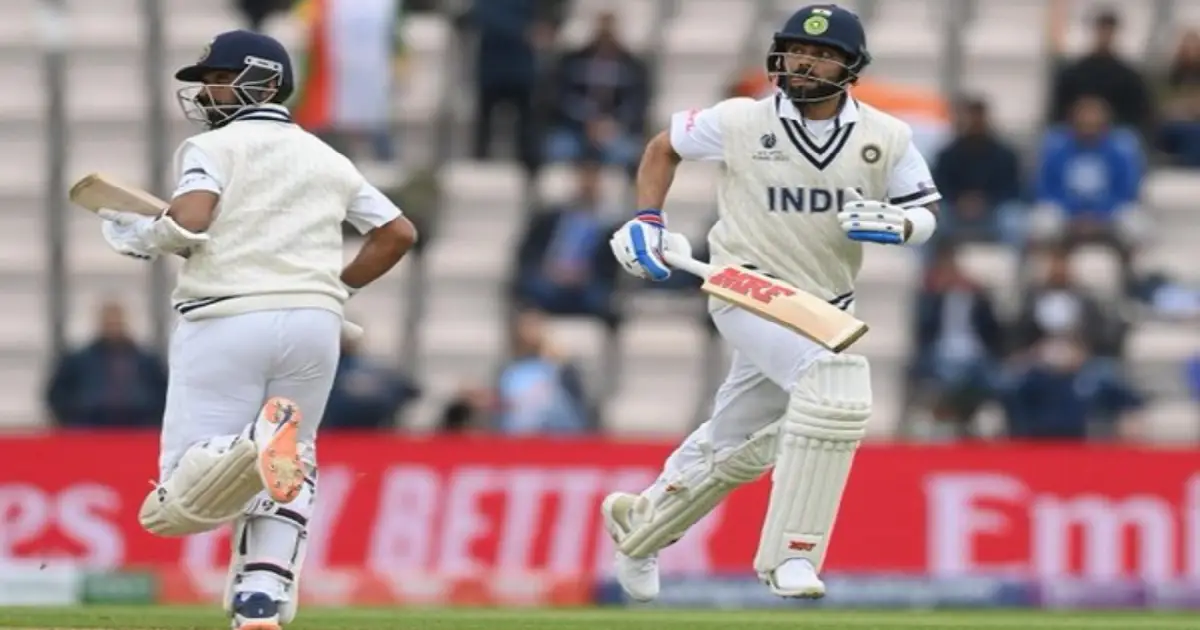 WTC final, Day Two: Pujara falls, but Kohli and Rahane steady ship for India